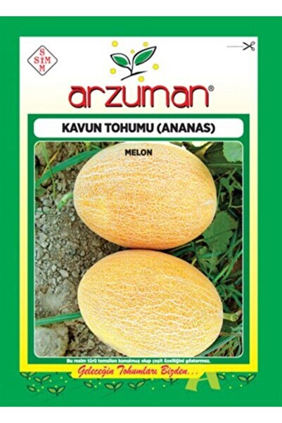 Arzuman Tohum Arzuman Meyve Ananas Kavun Tohumu 10 Gram