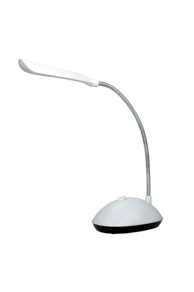 Genel Markalar Line Pilli Masa Lambası Beyaz