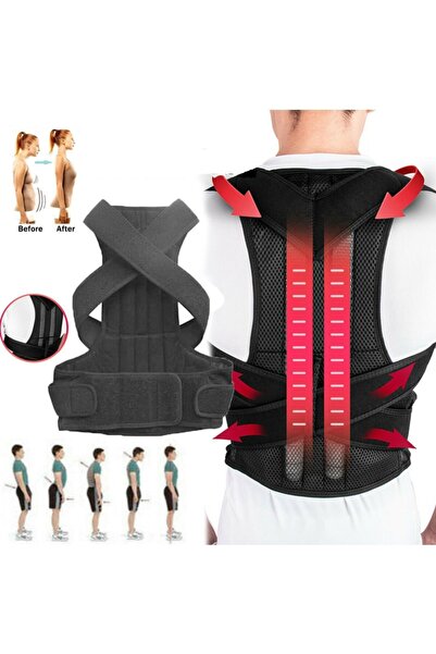 ZEYZEN Corset medical cu sârmă dublă pentru bărbați, femei, anti-cocoșat, în ...