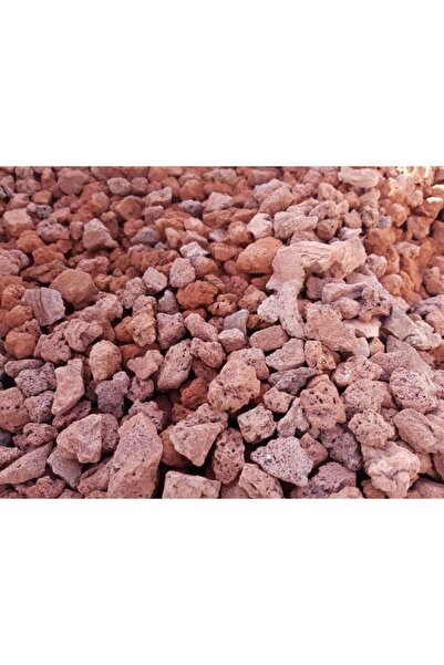 Doğalsan Tarım Iri Pomza 3 Kg 2-4 Cm Kırmızı Pomza Lav Taşı Volkanik Ponza Taşı