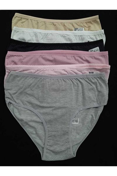mody çamaşır Συσκευασία 6 Βαμβακερών εσώρουχων Bato Lycra Plus Size
