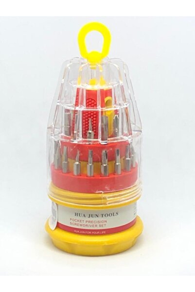 HUA-JUN-TOOLS Çok Başlıklı Kavanoz Tornavida Seti