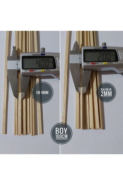 Özdemir Mobilya Ayous Wooden Model Streamer 4mmx2mmx1000mm