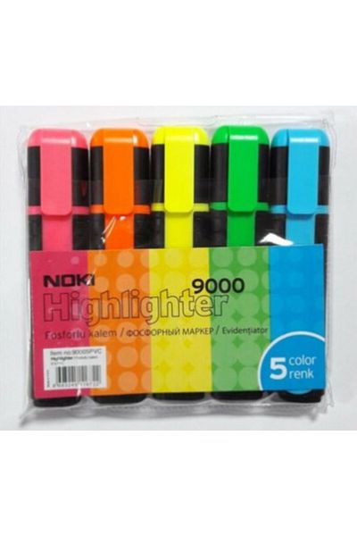 Noki Highlighter 5 Color Set