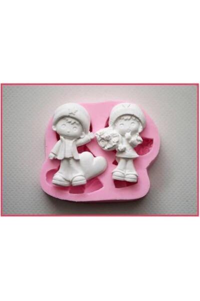 renklidüşler Şapkalı Erkek Kız Silikon Mum Kokulu Taş Kalıbı