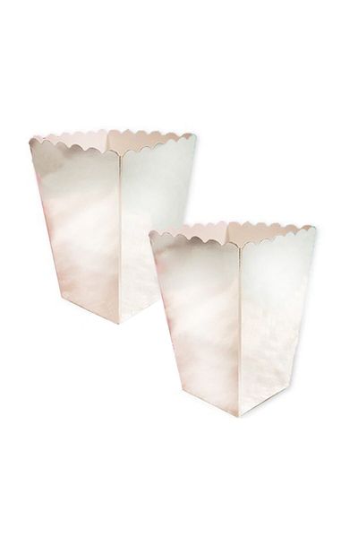 Partimarka Silver Shiny Corn Boxes