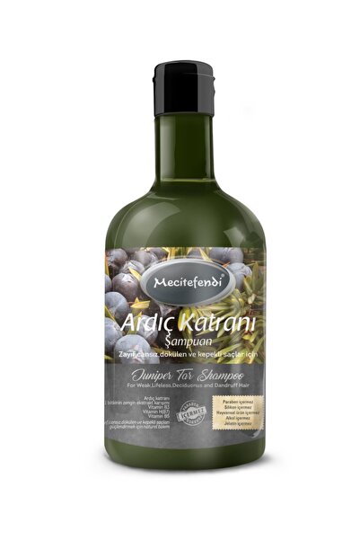 Mecitefendi %100 Doğal Ardıç Katran Şampuanı 400 ml