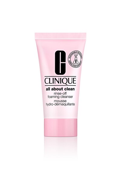 Clinique Rinse-Off - Arındırıcı, Yatıştırıcı Kremsi, Köpük Kıvamlı Yüz Ve Mak...