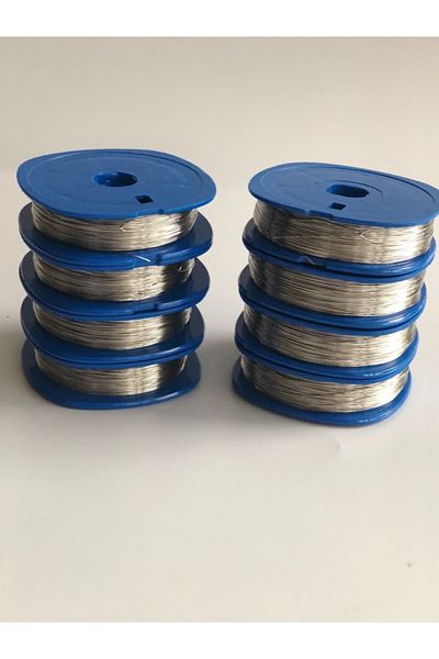 Hdg Jewelry, Crown and Flower Wire 0.5 Mm Thickness - 20 Meters - Stainless Steel