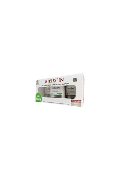Bioxcin Genesis 300 Ml Shampoo - Pack of 3, Pay 2 Options, Dry and Normal Hair