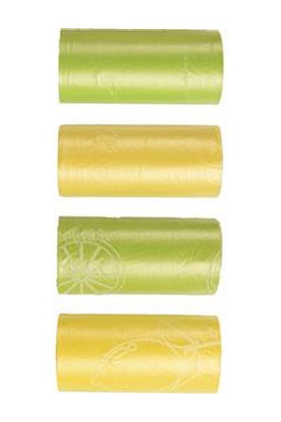 Flamingo Lemon Dog Feces Collection Bag - 4x15 Cm