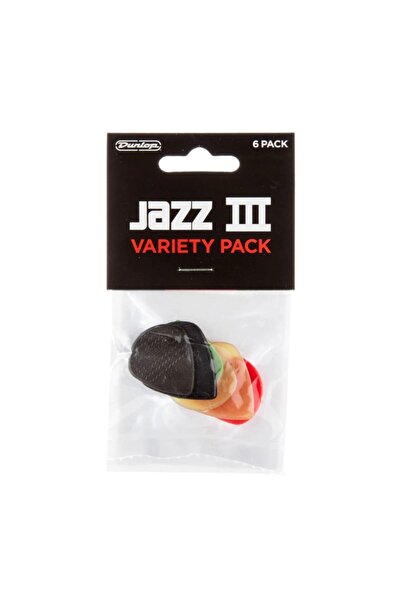 Jim Dunlop Jazz Variety Paket Pena 6'lı Pvp103
