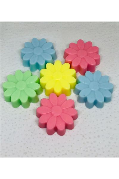 Dolce Soap - Scented Ornamental Soap - Daisy 6 Pieces Colorful-4cm*1cm