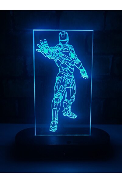 PETRADESIGN Marvel-ıron Man Masa Lambası