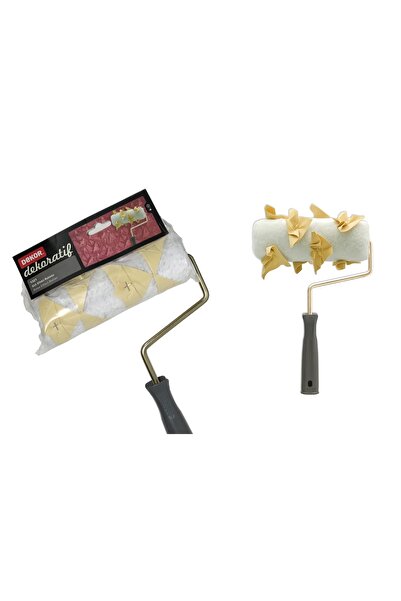Dekor 1321 Deri Gül Desen Efekti Oluşturma Rulosu 20 Cm