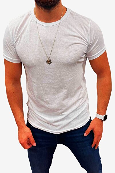 King Tiger Kingtiger Düz Renk Sade Basic Erkek Tişört 5 Renk