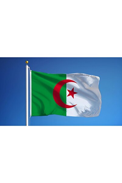 günenbayrak Cezayir Gönder Bayrağı Raşel Kumaş 70 X 105 cm