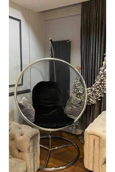 bahcesalincagidunyasi Modern Ayaklı Pleksi Salıncak