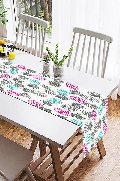 Realhomes Μοντέρνο Suede Runner με ψηφιακή εκτύπωση ειδικής σχεδίασης