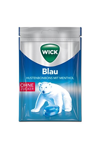WICK Blau Klasik Mentol Şeker 100g