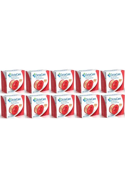 Octacare Octamed C0502 Medical Cloth Flaster 5m X 2.5 cm 10 Pieces