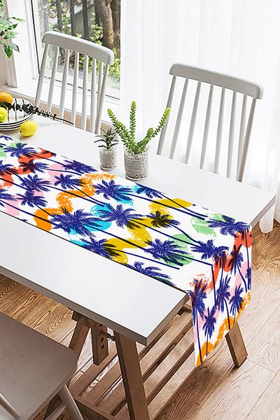 Realhomes Palme colorate Design special Decorativ Design special Alerg din piele intoarsa