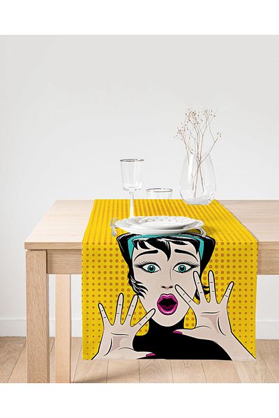 Realhomes Ψηφιακή εκτύπωση Special Design Suede Runner