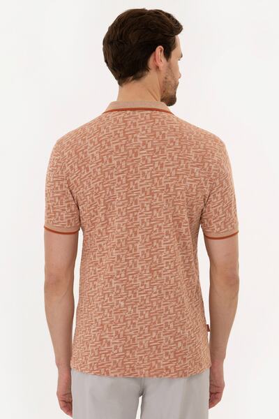 Pierre Cardin Μπλουζάκι με λαιμόκοψη Polo Slim Fit Tile