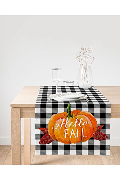 Realhomes Pumpkin Hello Fall Napisano Specijalni Dizajn Dekorativni Suženi Trkač