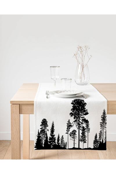 Realhomes Aleer decorativ din piele intoarsa cu design arbore