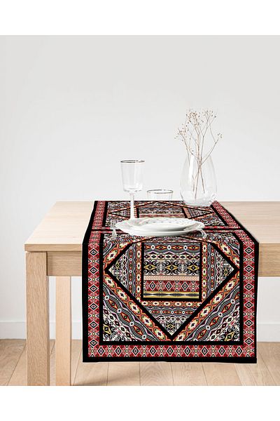 Realhomes Μοντέρνο Suede Runner με ψηφιακή εκτύπωση ειδικής σχεδίασης