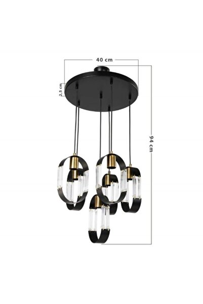 Modelight Nova 6Lı Avize Çember