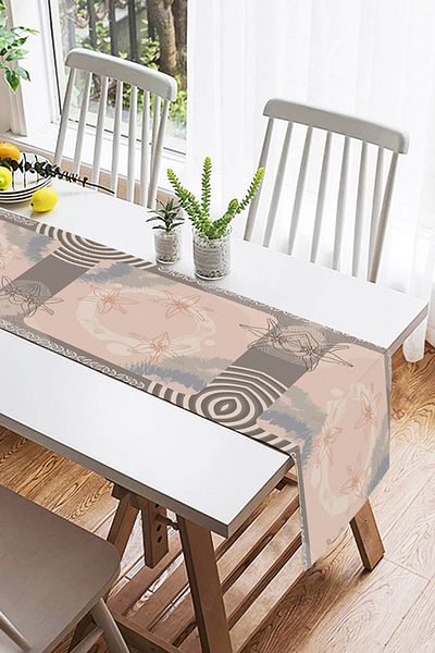 Realhomes Ψηφιακό τυπωμένο Suede Runner με μοντέρνο σχέδιο ειδικής σχεδίασης