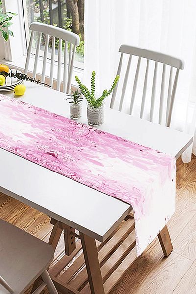 Realhomes Προσαρμοσμένη σειρά Digital Printed Modern Suede Runner