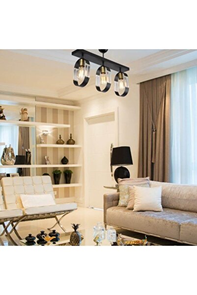 Modelight Nova 3'lü Sıralı Avize (Plafonyer)