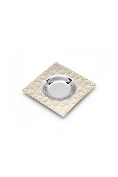 ÖzSa Home Gold 12-Piece Tea Plate