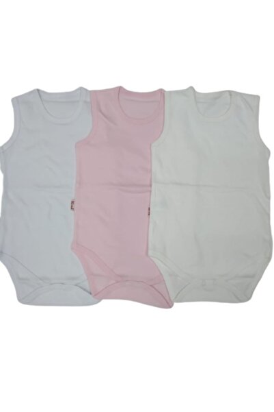 Meriç bebe طقم بيبي جيرل سناب بادي 3 قطع