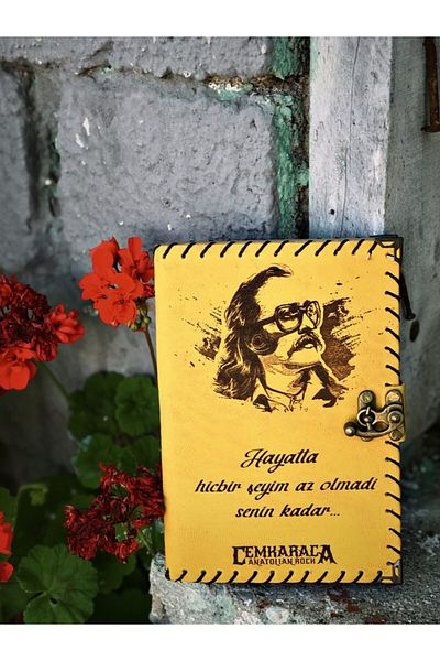 zarif atölye Carte de amintiri din piele lucrată manual