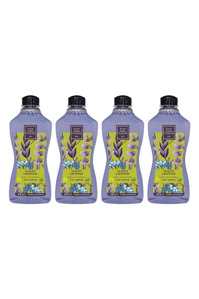Eyüp Sabri Tuncer Alaçatı Lavender Natural Liquid Soap 1.5 lt X 4 Pieces