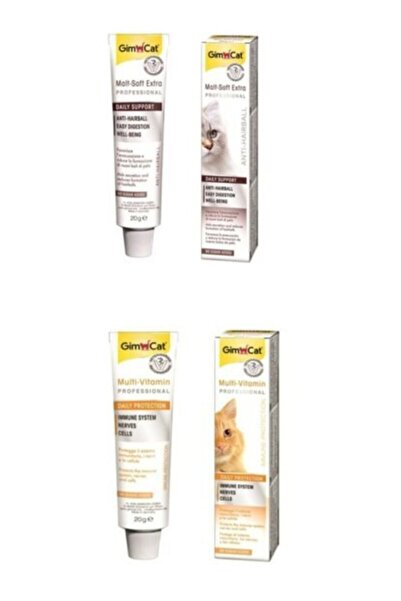 Gimcat Malt Soft Extra 20 Gr + Multivitamin 20 Gr