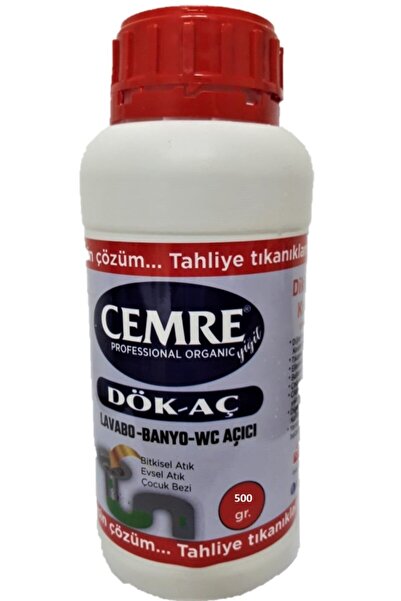 Genel Markalar Dök-aç Lavabo Banyo Wc Gider Açıcı 500gr Cemre