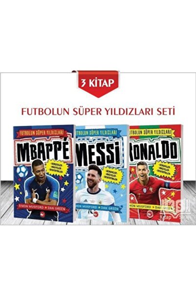Beyaz Balina Yayınları مجموعة كتب سوبر ستارز من كرة القدم مكونة من 3 كتب