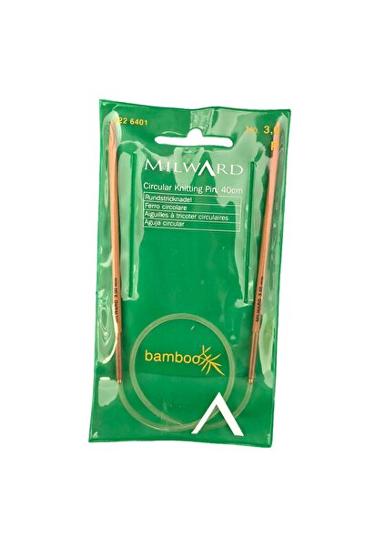 Milward Mılward Bamboo Misinalı Şiş 40 Cm No: 3 Made In Germany