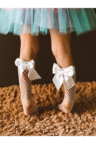 Little Ya Ya Love Fishnet Socks