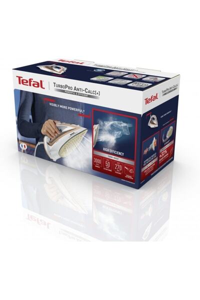 TEFAL Fv5697 Turbo Pro Anti-calc 3000 W Buharlı Ütü