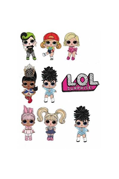 Yenilebilir Kağıt Wafer paper For Lol Bebek Resimli Şekerli Kağıt Yenilebilir...