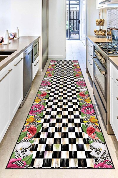 RugViva Kaymaz Tabanlı Dijital Kesme Rulo Yolluk Mackenzie Ar361