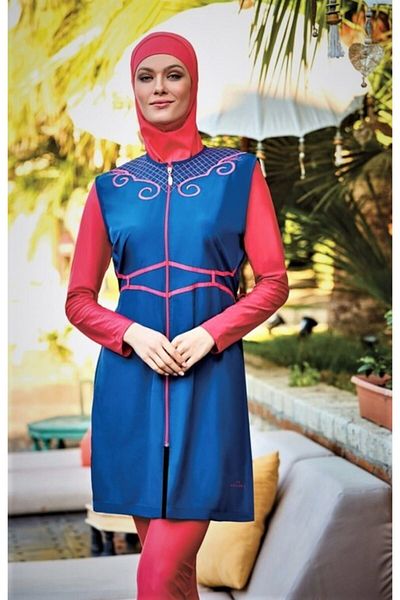 Adasea Ολόσωμο μαγιό Hijab με παντελόνι