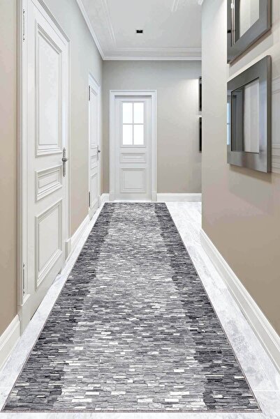 Viva Home Kaymaz Taban Kesme Yolluk Taş Desen Ar313