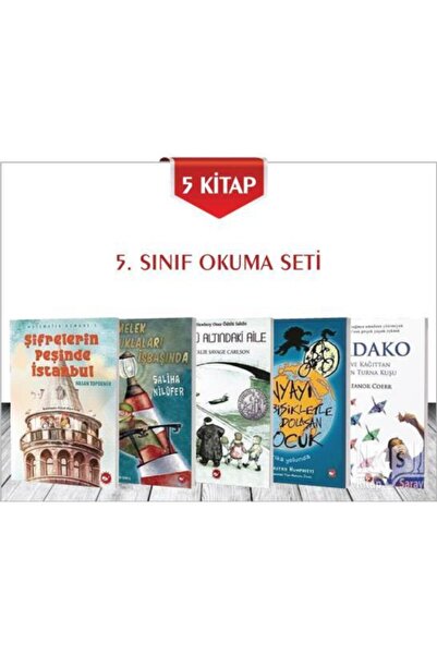 Beyaz Balina Yayınları 5. Sınıf Okuma Seti 5 Kitap